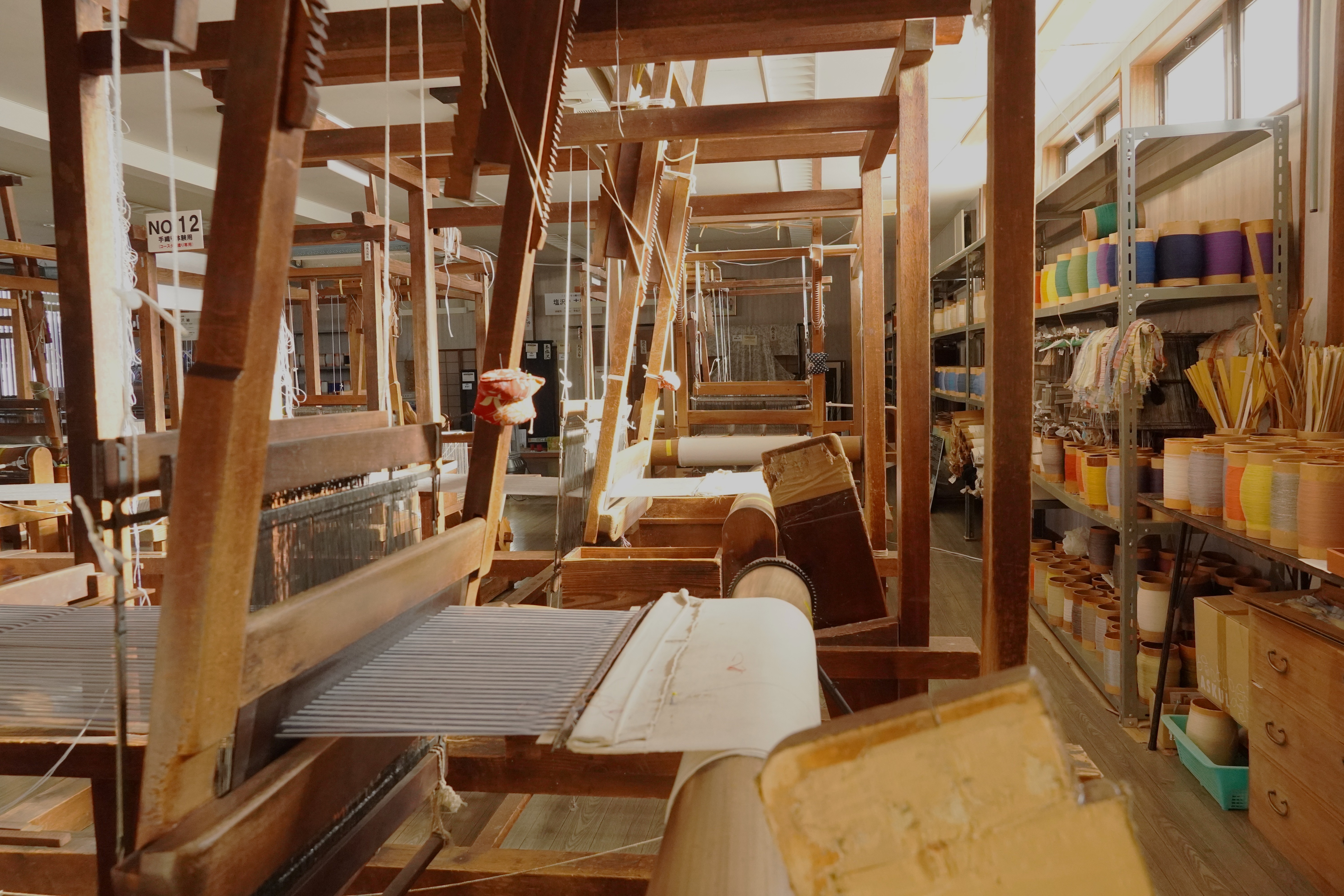 塩沢の織物と体験　織の戸 -Ori no To-