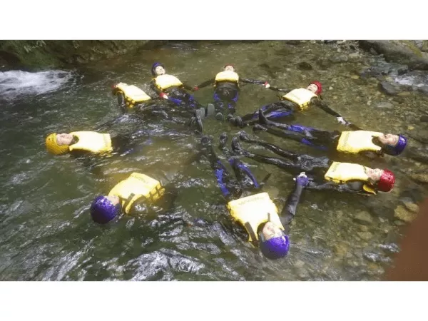 【群馬/水上/みなかみ】未経験、初心者歓迎 キャニオニング半日ツアー！DVD付きプランあります☆