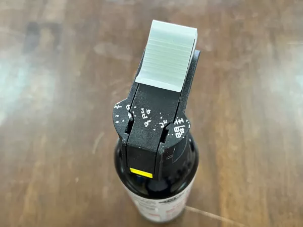封印シール　使用後