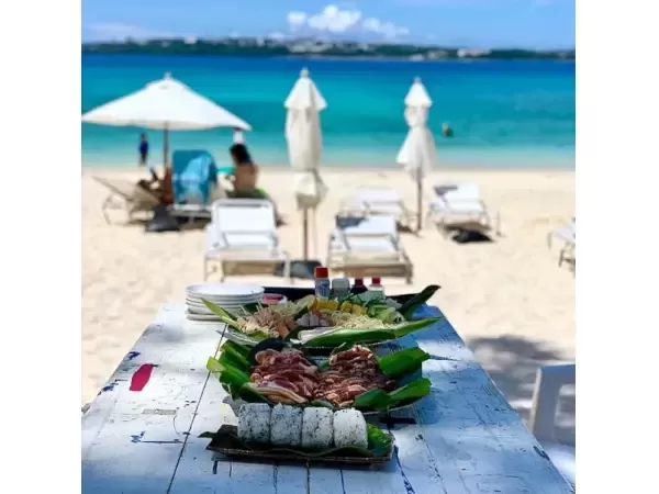 瀬底島（アンチ浜）手ぶらでビーチBBQ｜食材・鶏肉・豚肉・野菜