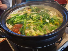 ほうとう作り体験