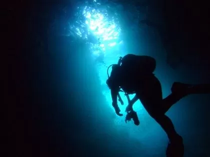 青の洞窟ダイビング3|マリントリップ沖縄