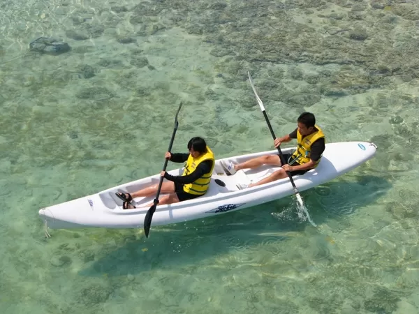 沖縄シーカヤック4｜恩納海浜公園　ナビービーチ