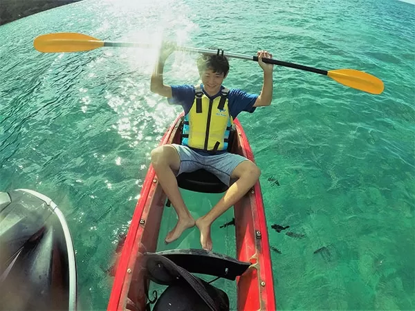 沖縄｜恩納村｜クリアカヤック｜ナビービーチ3