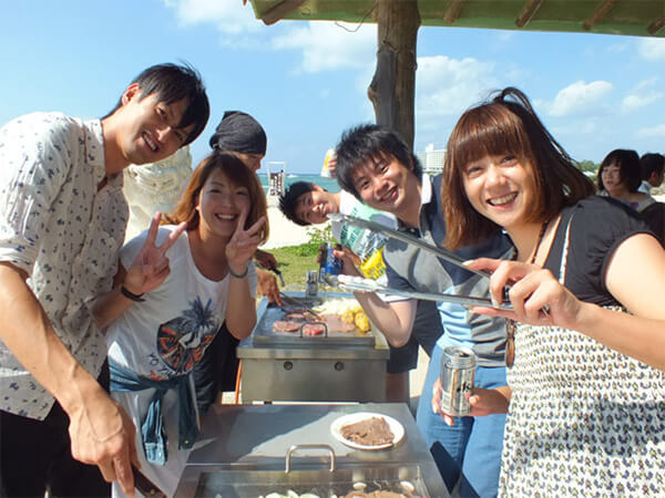 恩納海浜公園ナビービーチ・沖縄バーベキュー・BBQ