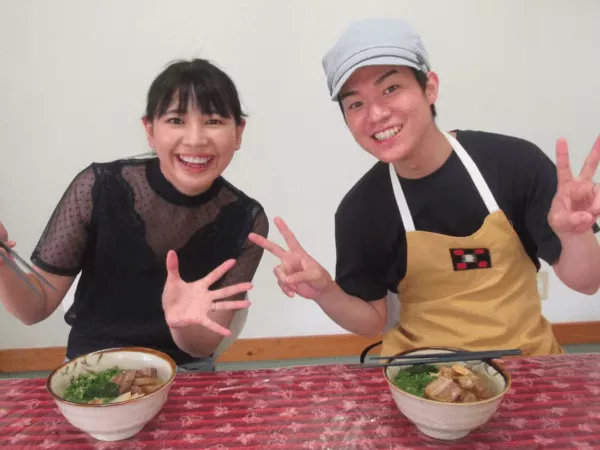 沖縄そば打ち体験