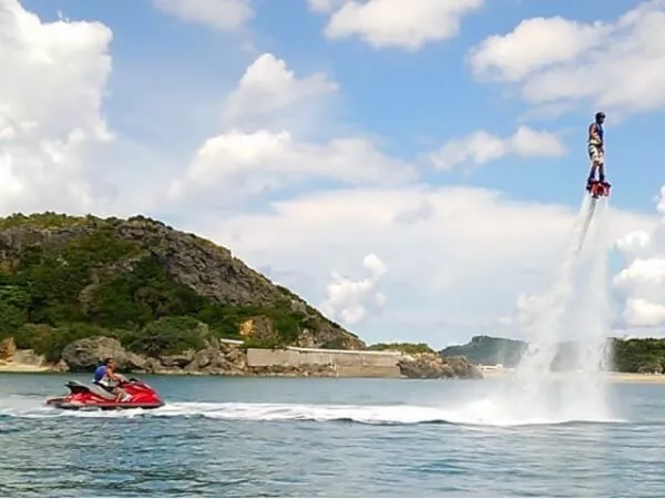 【Fプラン】フライボードとホバーボードがセットになったハードなプラン