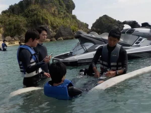 しっかりレクチャーをしてからスタート