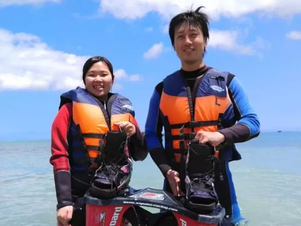 【Fプラン】フライボードとホバーボードがセットになったヘビー級のお得プラン