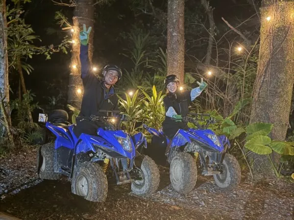 【期間限定・名護】ナイトバギー★沖縄のナイトジャングルをゆっくりとバギーで冒険。どきどき体験・ガイドが誘導するので安心。