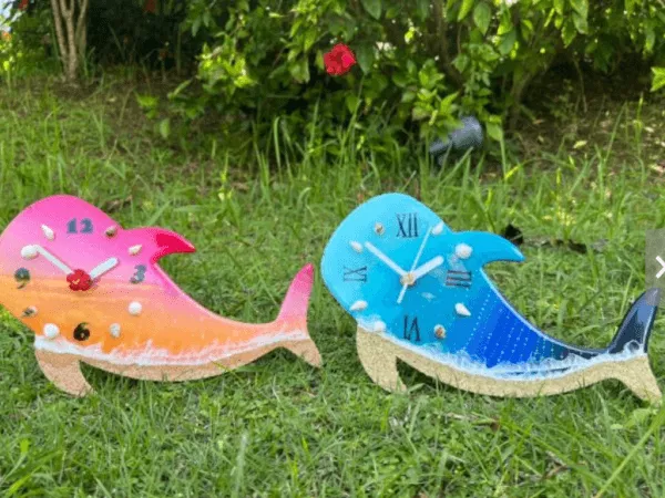 マンタ / ジンベイザメ / ウミガメ置き時計