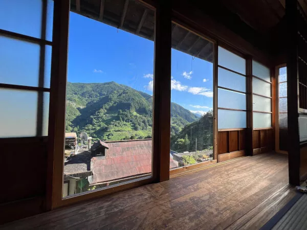 寝室(2F)からの景色