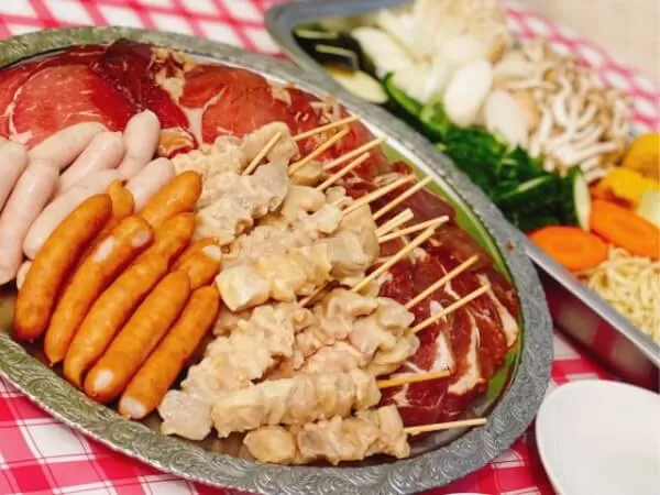 瀬底島（アンチ浜）手ぶらでビーチBBQ｜食材・鶏肉・豚肉・野菜