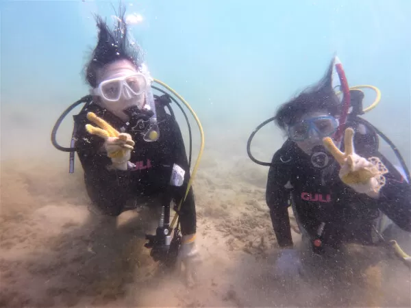 海の遊び処 なかゆくい　体験ダイビング4