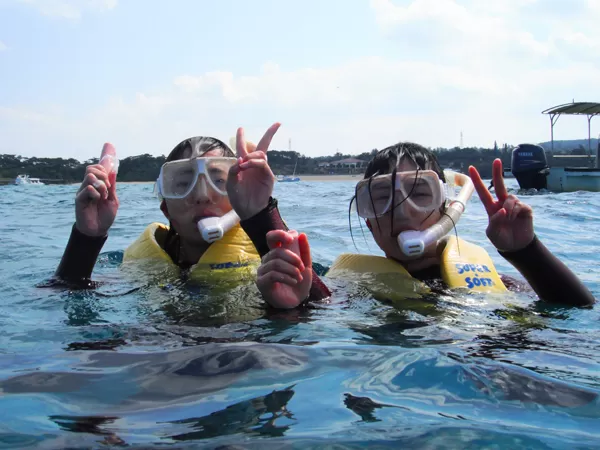 バナナボート｜シュノーケリング