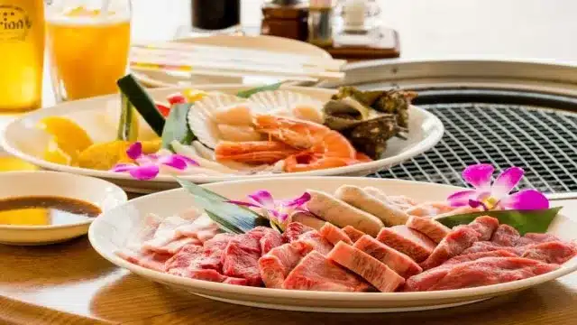 カヌチャベイホテル & ヴィラズ　バーベキュー