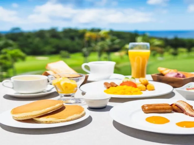 かねひで喜瀬カントリークラブ 朝食