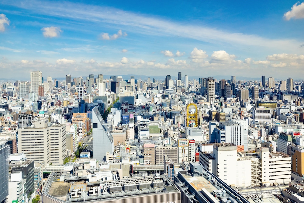 Swiss Advantage Room ルーム キングベッド 1 台 部屋からの景観0 | スイスホテル南海大阪