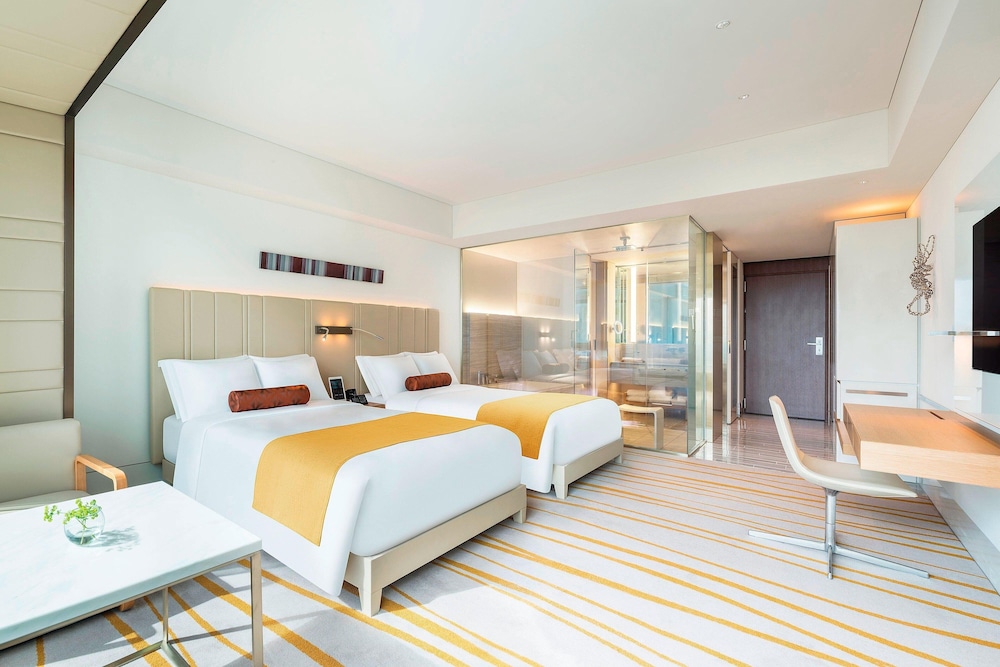 デラックスプレミアツイン ラウンジ0 | ザ・プリンスギャラリー 東京紀尾井町、ラグジュアリーコレクションホテル