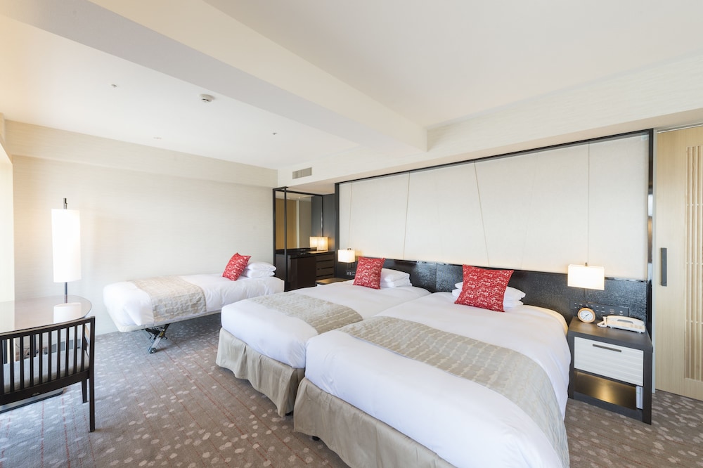 ラグジュアリーハリウッドツインルーム 禁煙A 44.4m2 (ジムアクセス、京都駅からシャトルバス付) 客室2 | 京都東急 ホテル