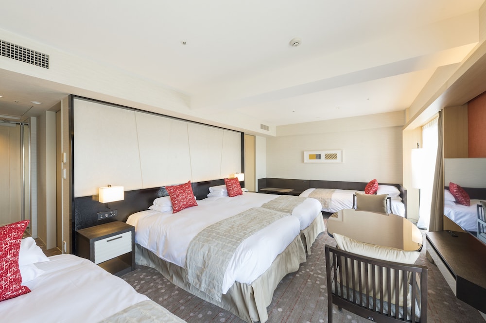 ラグジュアリーハリウッドツインルーム 禁煙A 44.4m2 (ジムアクセス、京都駅からシャトルバス付) 客室1 | 京都東急 ホテル