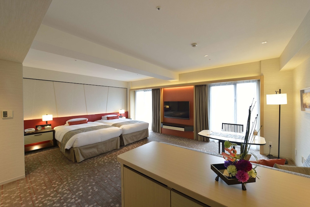 ラグジュアリーハリウッドツインルーム 禁煙A 44.4m2 (ジムアクセス、京都駅からシャトルバス付) 客室3 | 京都東急 ホテル