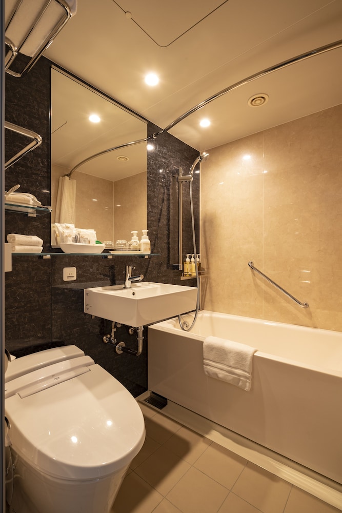 コンセプトツインルーム 禁煙 (ジムアクセス、京都駅からシャトルバス付) バスルーム0 | 京都東急 ホテル