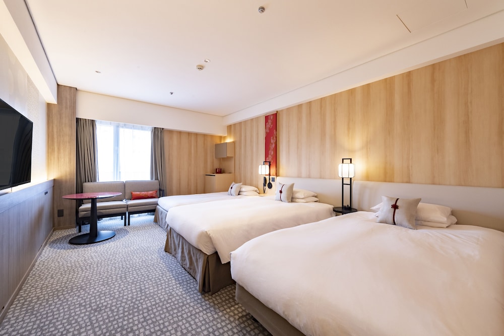 コンセプトトリプルルーム 禁煙 3名予約以外はベッド2台 (ジムアクセス、京都駅からシャトルバス付) | 京都東急 ホテル