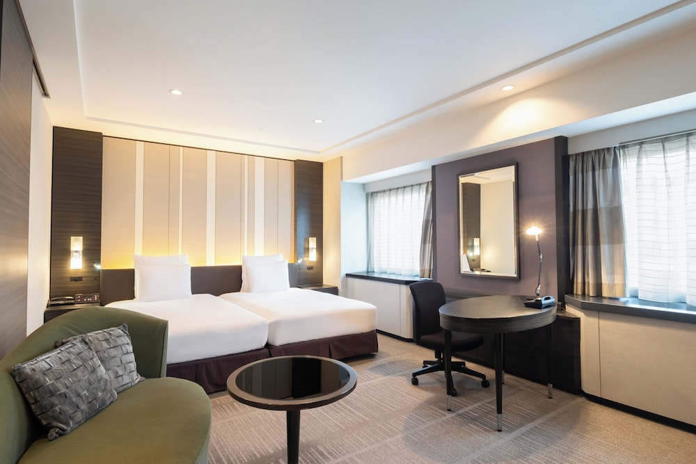 プレミアム ルーム シングルベッド 2 台 クラブラウンジ利用可 | ANAクラウンプラザホテル福岡 by IHG