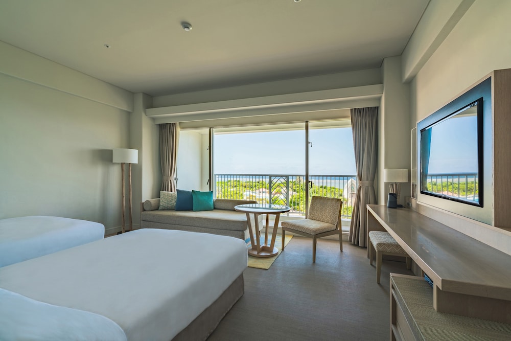 クラシック ルーム シングルベッド 2 台 オーシャンビュー (Ocean Wing) 客室2 | ANAインターコンチネンタル石垣リゾート by IHG