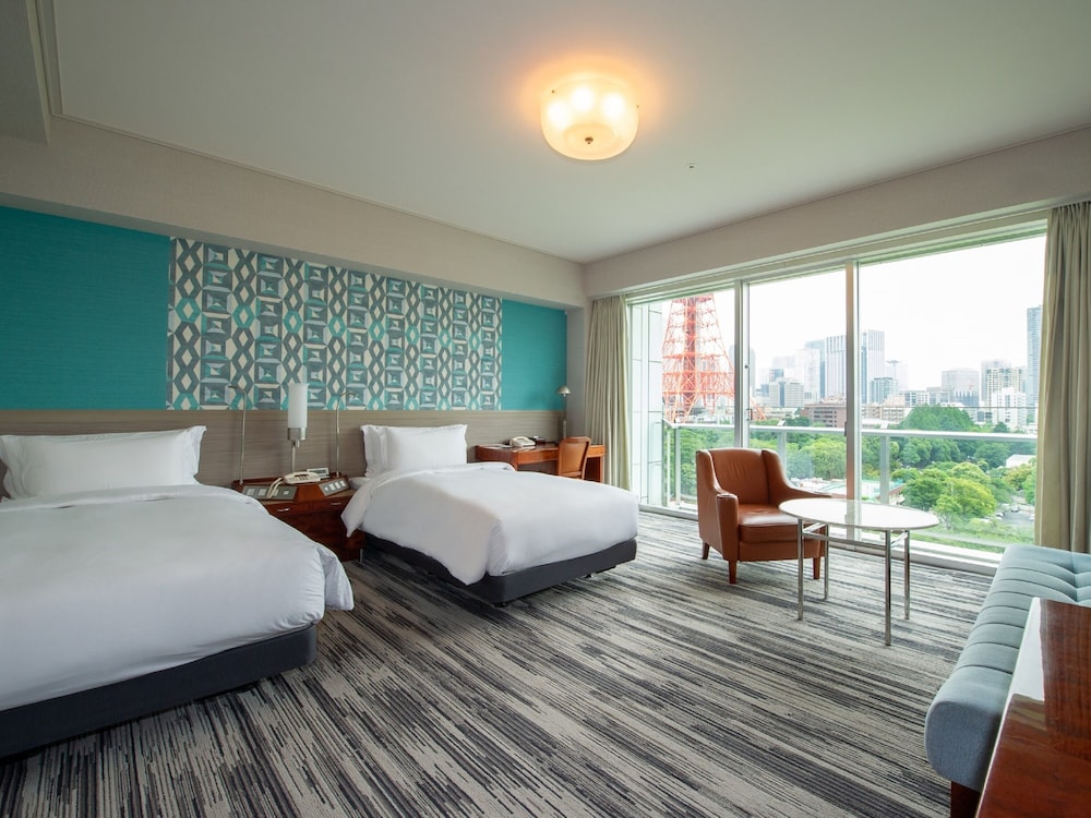 デラックスツインルーム 禁煙[東京タワー側], 3-18F(大人3 名で予約するとエキストラベッド1台追 客室1 | ザ・プリンス パークタワー東京 - プリファード ホテルズ & リゾーツ LVX コレクション