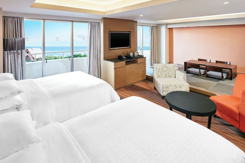 クラブ スイート ダブルベッド 1 台 バルコニー | シェラトン・グランデ・トーキョーベイ・ホテル