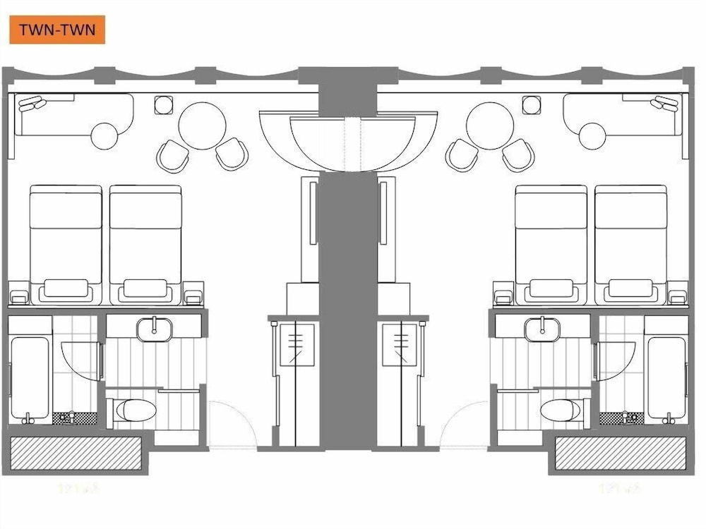 デラックスセレクト コネクティングツイン (禁煙) 客室1 | 京王プラザホテル