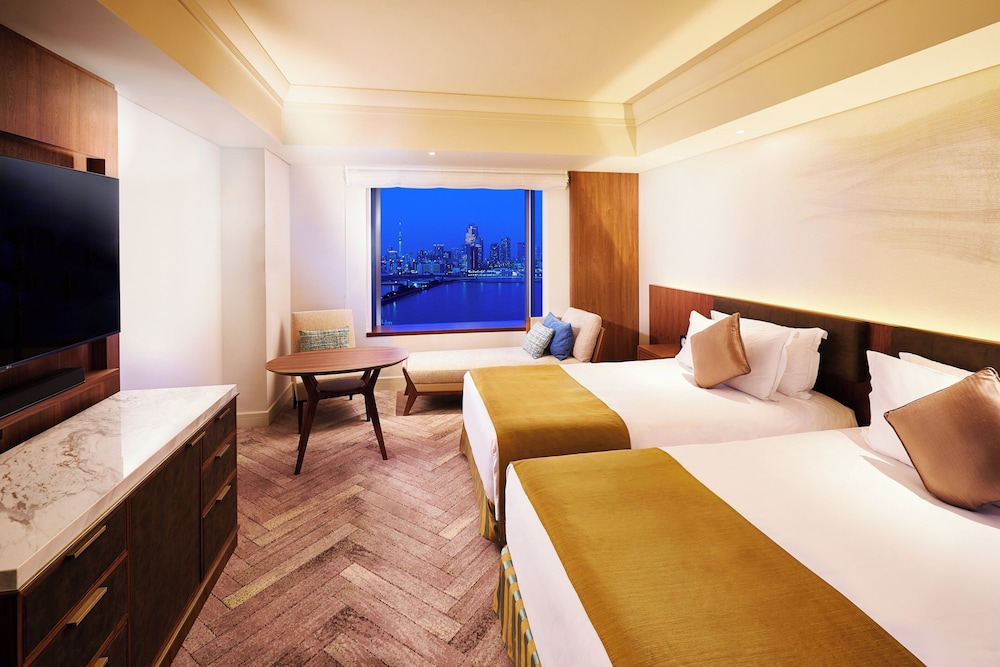 クラシック ルーム シングルベッド 2 台 リバービュー | ホテル インターコンチネンタル 東京ベイ by IHG