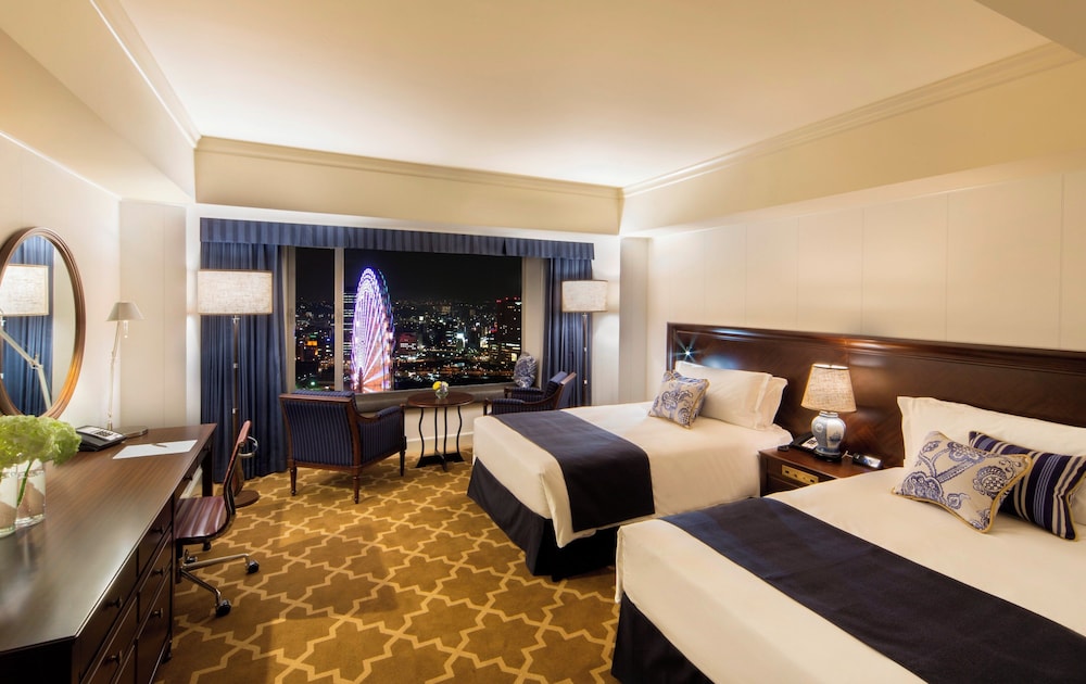 プレミアム ルーム シングルベッド 2 台 クラブラウンジ利用可 シティビュー (High floor) | ヨコハマ グランド インターコンチネンタル ホテル by IHG