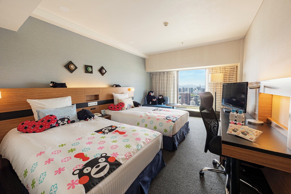 ルーム シングルベッド 2 台 (Kumamon Theme) | ANAクラウンプラザホテル熊本ニュースカイ by IHG