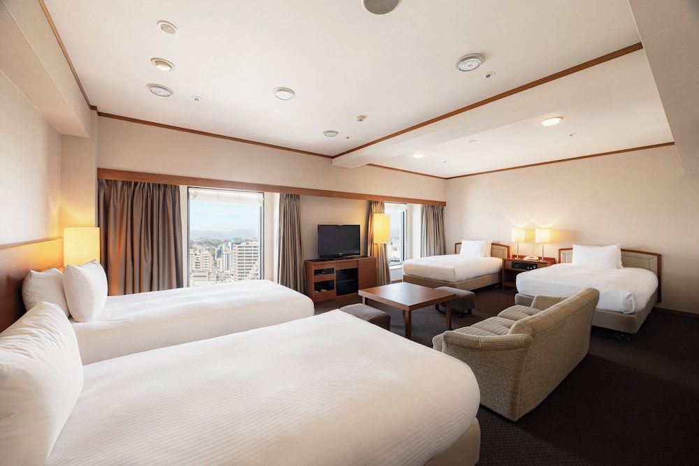ルーム ベッド (複数台) (High Floor) | ANAクラウンプラザホテル熊本ニュースカイ by IHG