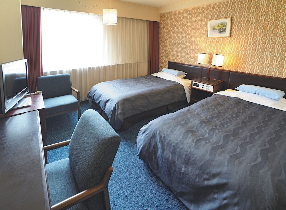 [禁煙] コンパクトツインルーム (16平米) 客室1 | 新潟・万代シルバーホテル