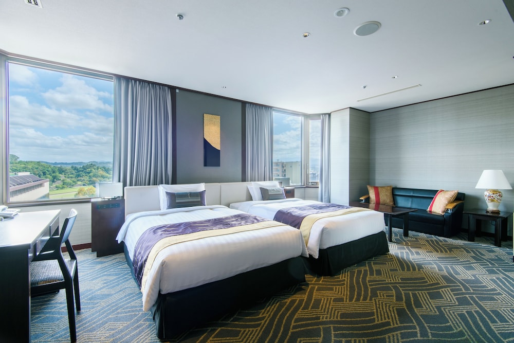 ラグジュアリーフロア エグゼクティブ ツイン 禁煙 (クラブラウンジアクセス) 客室3 | 金沢東急ホテル