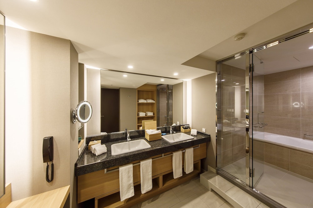 ニッコーエグゼクティブスイート 禁煙(ニッコーラウンジアクセス付) バスルーム0 | ホテル日航大阪