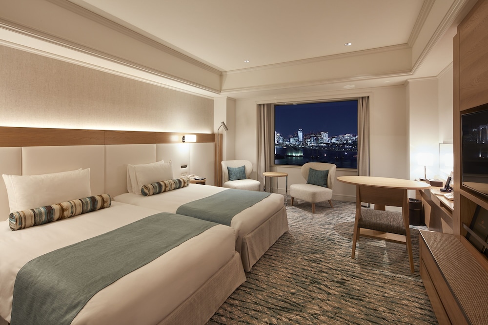 プレミアフロア デラックスツイン レインボーブリッジサイド 禁煙 客室1 | グランドニッコー東京 台場