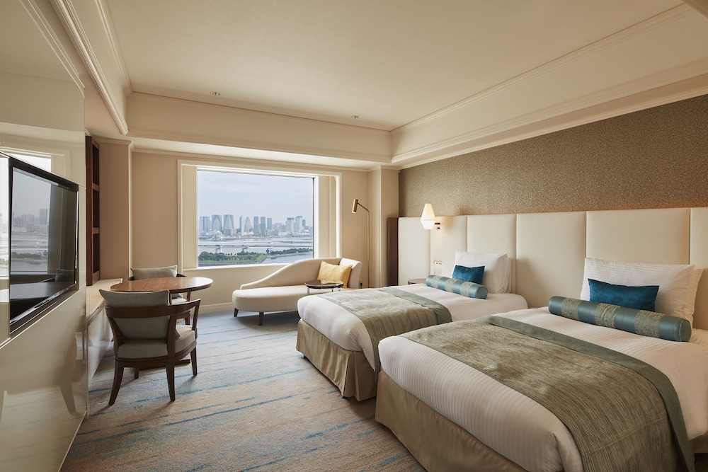 <特別階> 25・26階デラックスツイン レインボーブリッジサイド 禁煙 (エグゼクティブラウンジアクセス) | グランドニッコー東京 台場