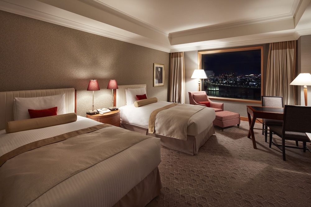 <特別階> 27・28階デラックスツイン レインボーブリッジサイド 禁煙 (エグゼクティブラウンジアクセス) | グランドニッコー東京 台場