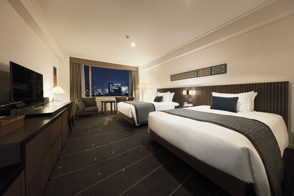 [エグゼクティブフロア] デラックスツインルーム (禁煙) 専用ラウンジ利用＋サウナ利用込 | ザ・プリンス さくらタワー東京、オートグラフ コレクション