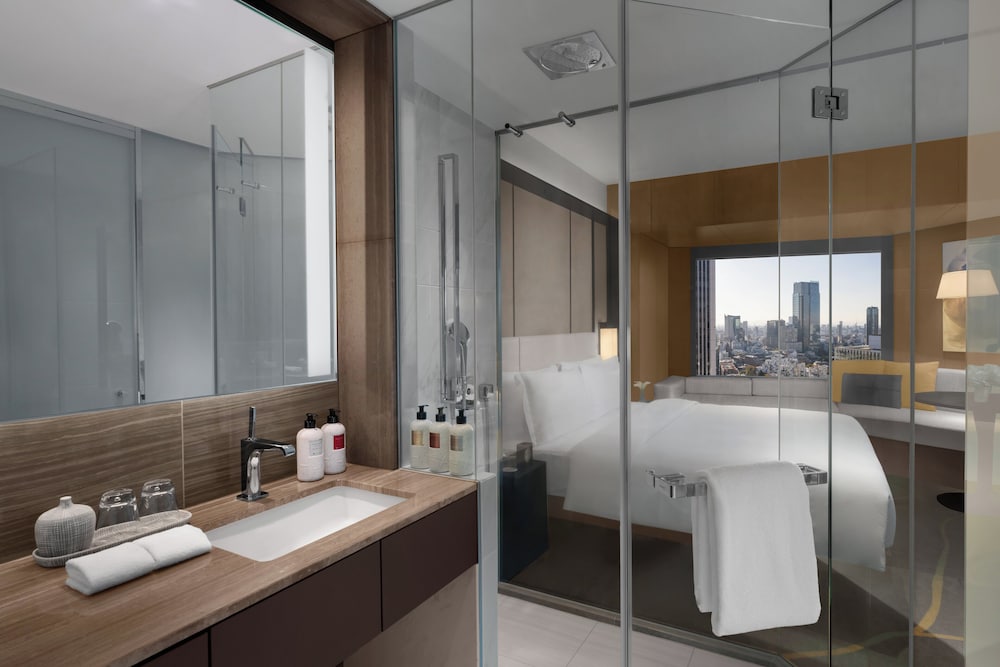 プレミアム ルーム シングルベッド 2 台 クラブラウンジ利用可 バスルーム0 | ANAインターコンチネンタルホテル東京 by IHG
