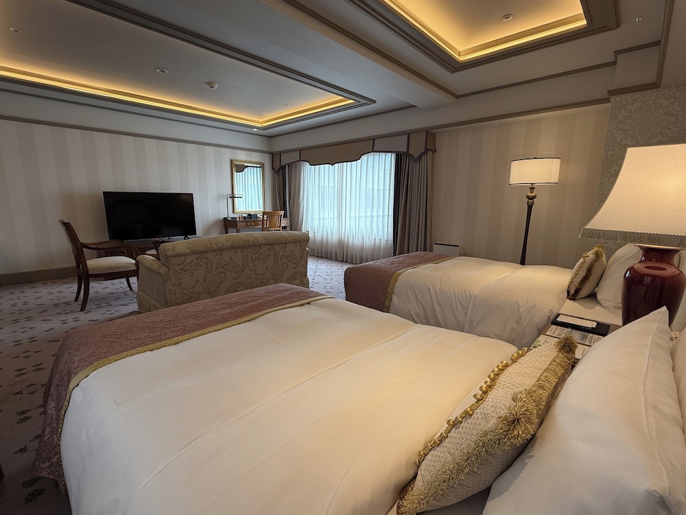 エグゼクティブ デラックスツインルーム 禁煙 (69sqm) 高層階 客室1 | ホテル日航プリンセス京都