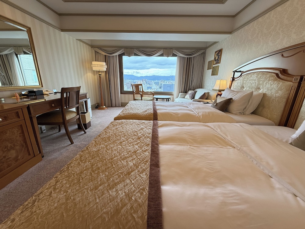 エグゼクティブ ハリウッドツインルーム 禁煙 (36-42sqm) 高層階 部屋からの景観1 | ホテル日航プリンセス京都