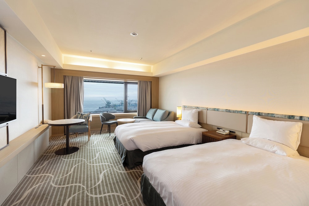 [禁煙] スカイビューフロアデラックスツイン 28~33階 2名利用 客室3 | ホテルオークラ神戸