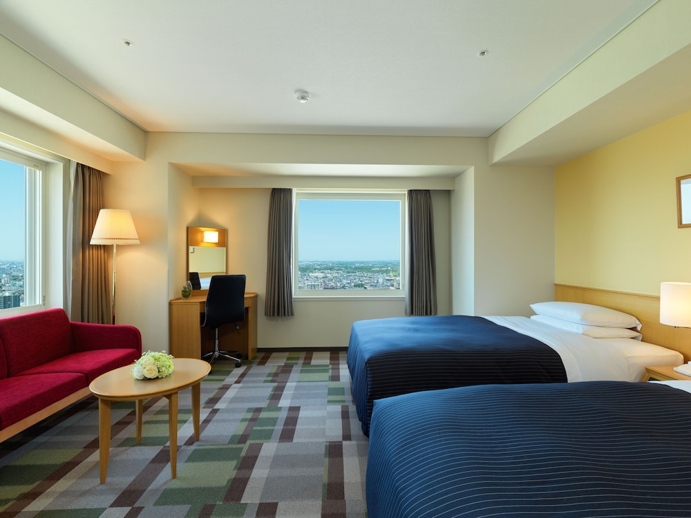 ハイフロア コーナー ツインルーム 禁煙 | ホテル エミシア 札幌