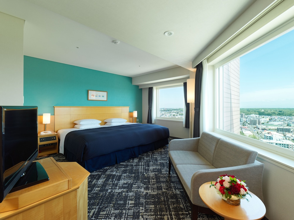スカイ コーナー ダブルルーム 禁煙 客室1 | ホテル エミシア 札幌